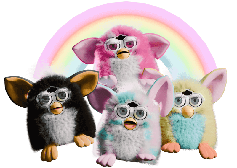 4匹のファービー